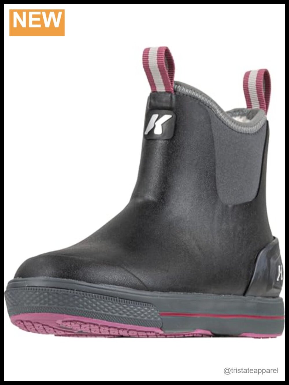 Waterproof Insulated Pull-On Winter Ankle Boot Fleece Lining